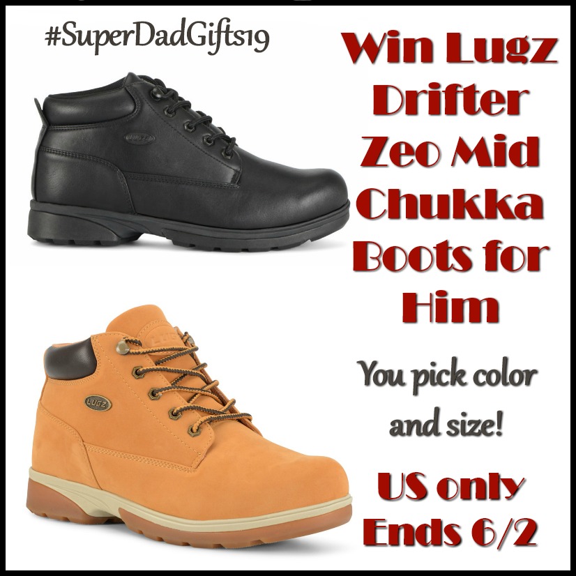 #Win Lugz Drifter Zeo Mid for Him! US, ends 6/2 #SuperDadGifts19