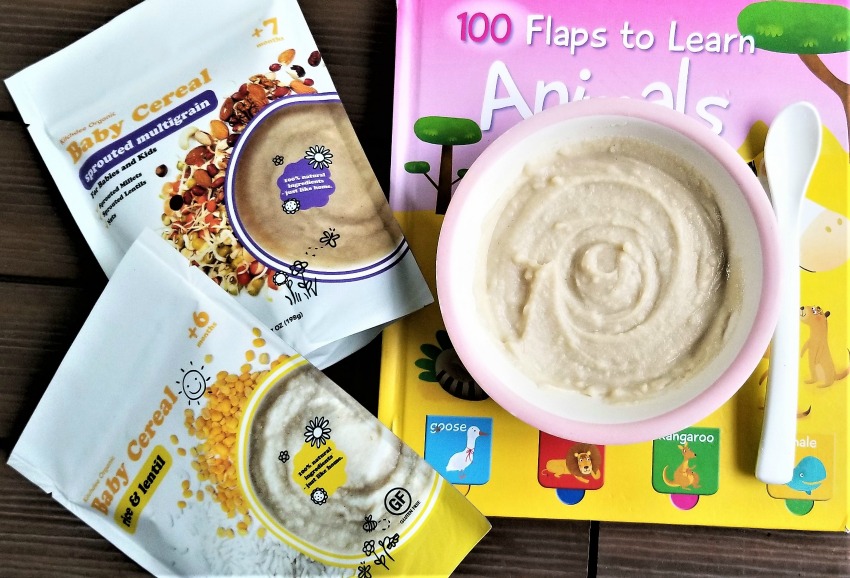 Ease Your Baby Into The Solid Food Journey With Kitchdee Organic Baby Cereal
