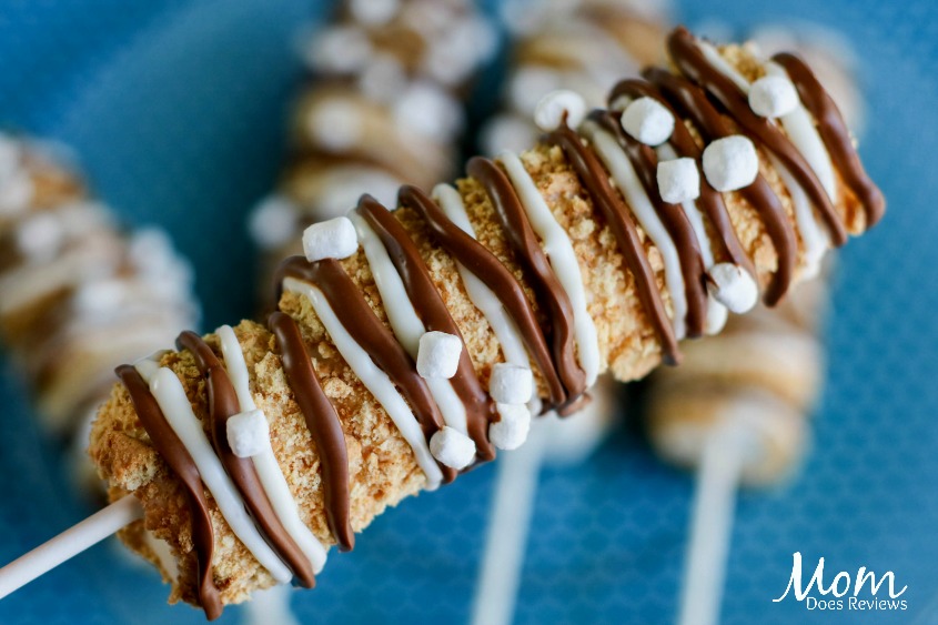 S'Mores Marshmallow Pops= Perfect for Summer!