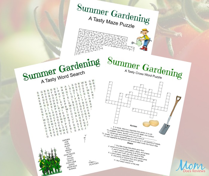Summer Gardening Printable Game Set for Kids! #Printables - Mom Does ...