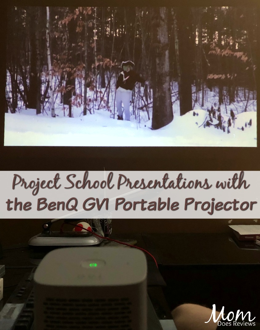 BenQ Portable Projector with Wi-Fi - Big Screen Entertainment Anywhere! #SuperDadGifts19