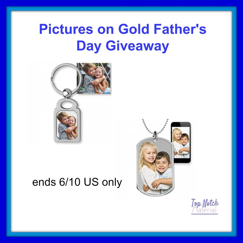 #Win Pictures on Gold Father's Day Gifts- $80 arv! US ends 6/10 