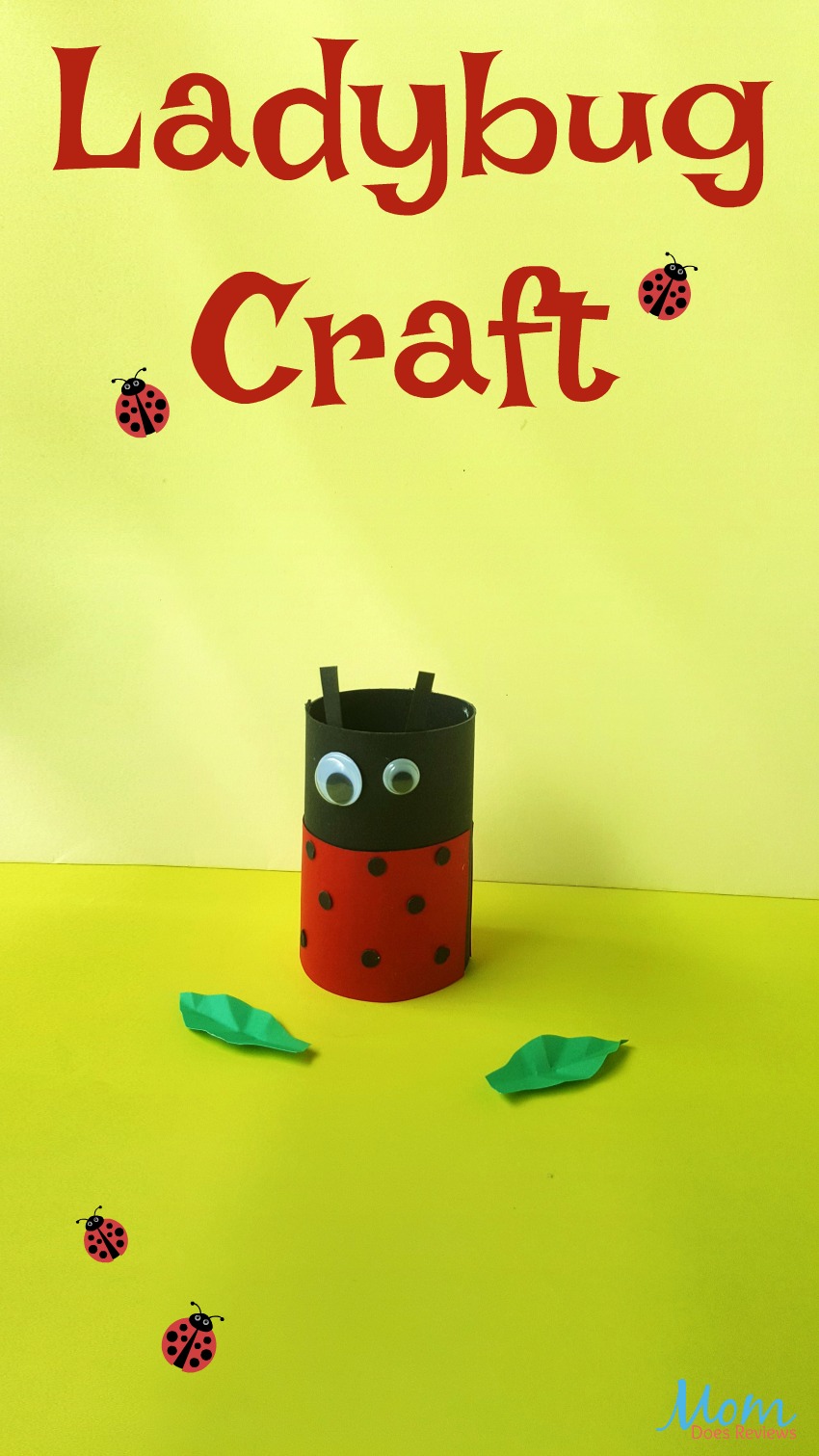 Ladybug Toilet Paper Roll #Craft for Kids #ladybug #craftsforkids #easycraft #fun 