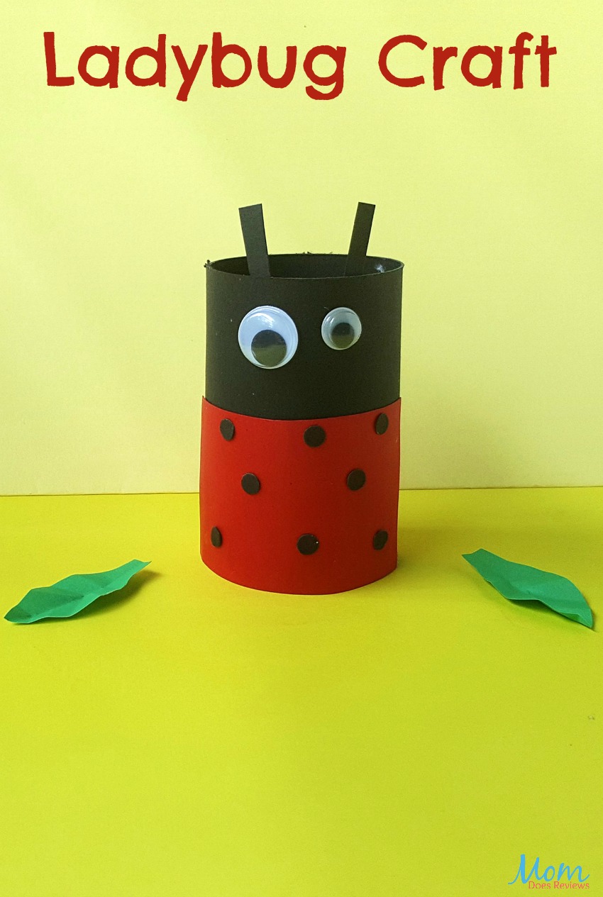 Ladybug Toilet Paper Roll #Craft for Kids #ladybug #craftsforkids #easycraft #fun 