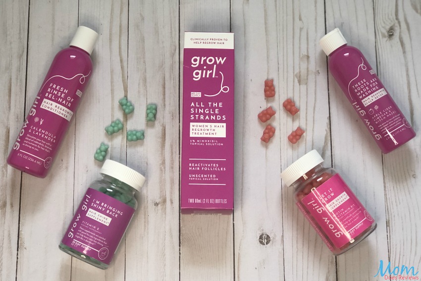 Grow Girl Products Are An Easy Approach To Women's Hair Loss #MDRSummerFun  - Mom Does Reviews