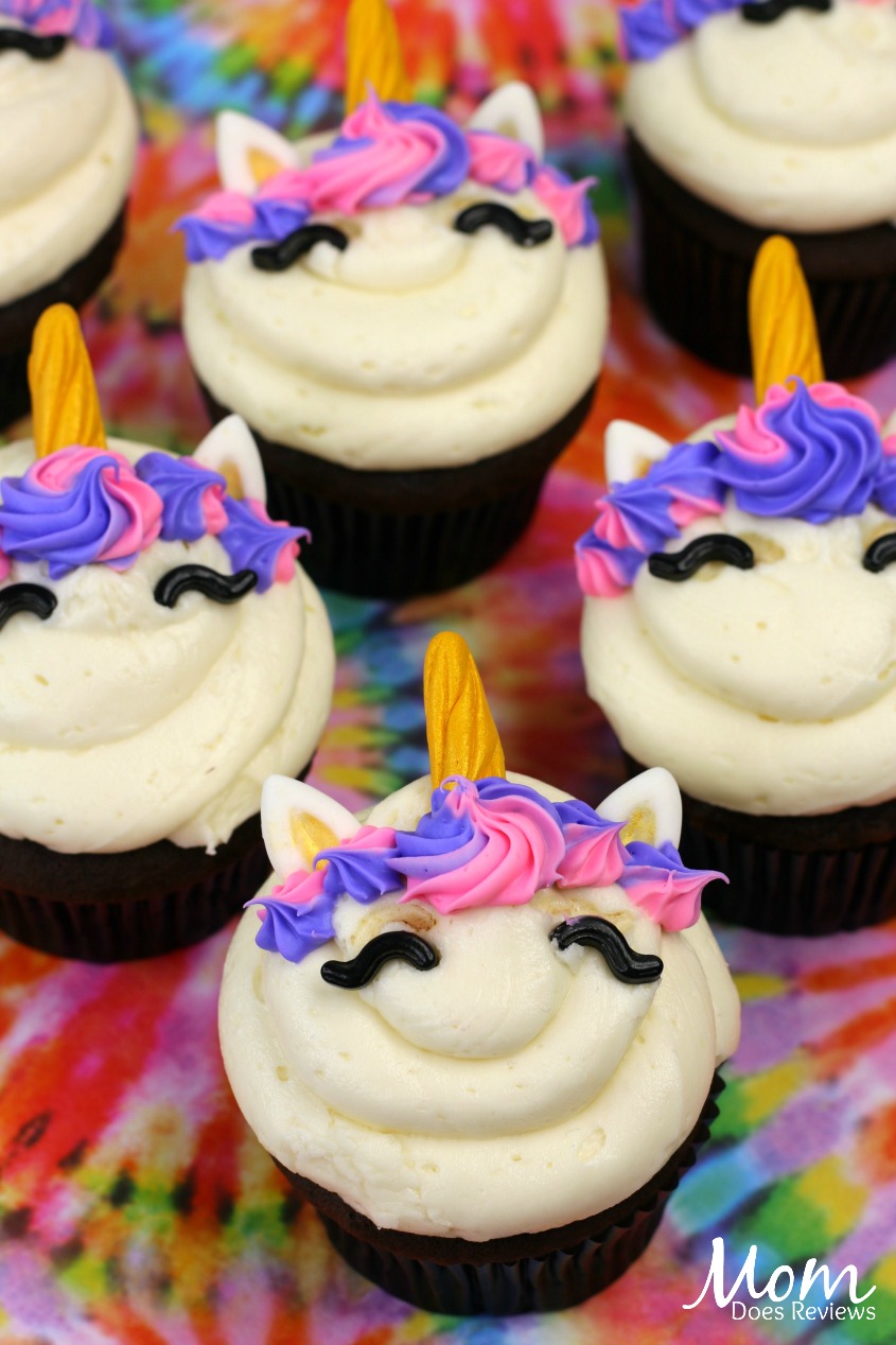 Magical Unicorn Cupcakes #unicorns #cupcakes #desserts #funfoods #foodie