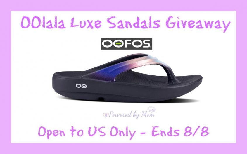#Win Oolala Luxe Sandals from Oofos $65 arv- US ends 8/8