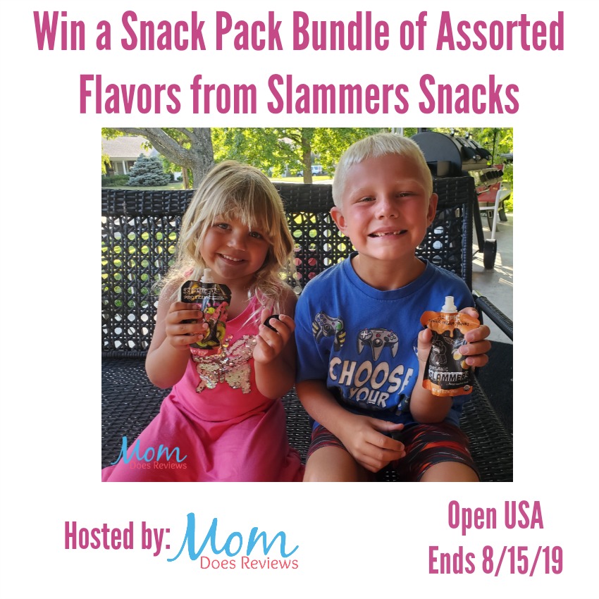 Win a Snack Pack Bundle of Assorted Flavors from Slammers Snacks