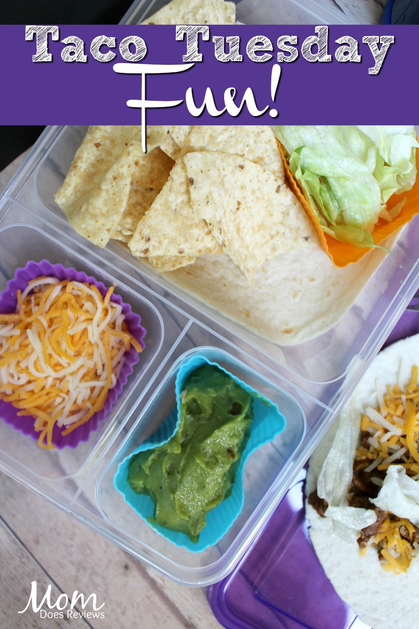 Taco Tuesday- 1 of 5 Fun and Easy School Lunches! #Back2School19