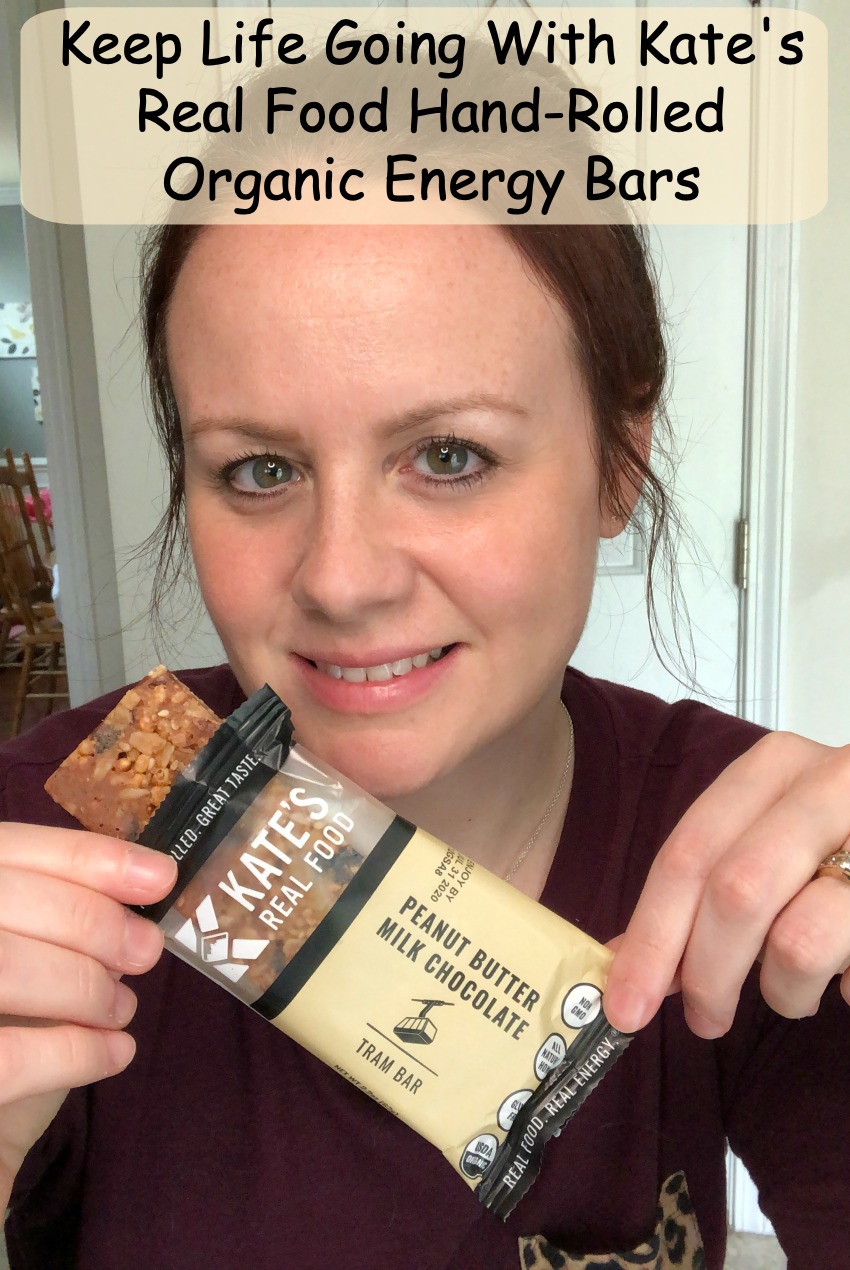 Keep Life Going With Kate's Real Food Hand-Rolled Organic Energy Bars