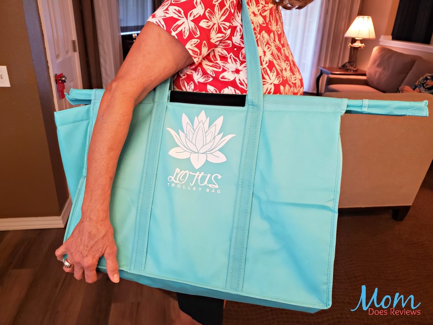 Using Lotus Trolley Bags to Stop Using Single Use Plastic Bags