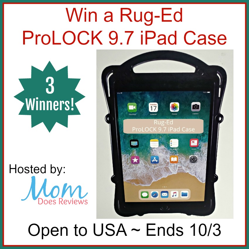 Rug-Ed iPad Case Giveaway 3 winners