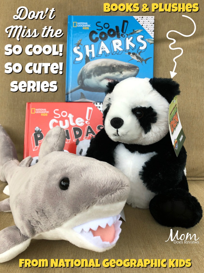 Check Out So Cool! So Cute Series from Nat Geo! #Win Both Books & Plushes! #Back2School19