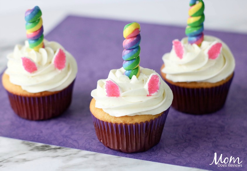 Unicorn Horn Cupcakes