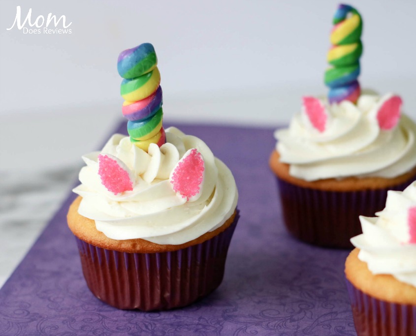 Unicorn Horn Cupcakes