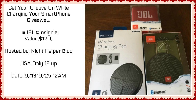 Get Your Groove On While Charging Your SmartPhone Giveaway
